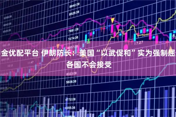 中金优配平台 伊朗防长：美国“以武促和”实为强制屈服 各国不会接受